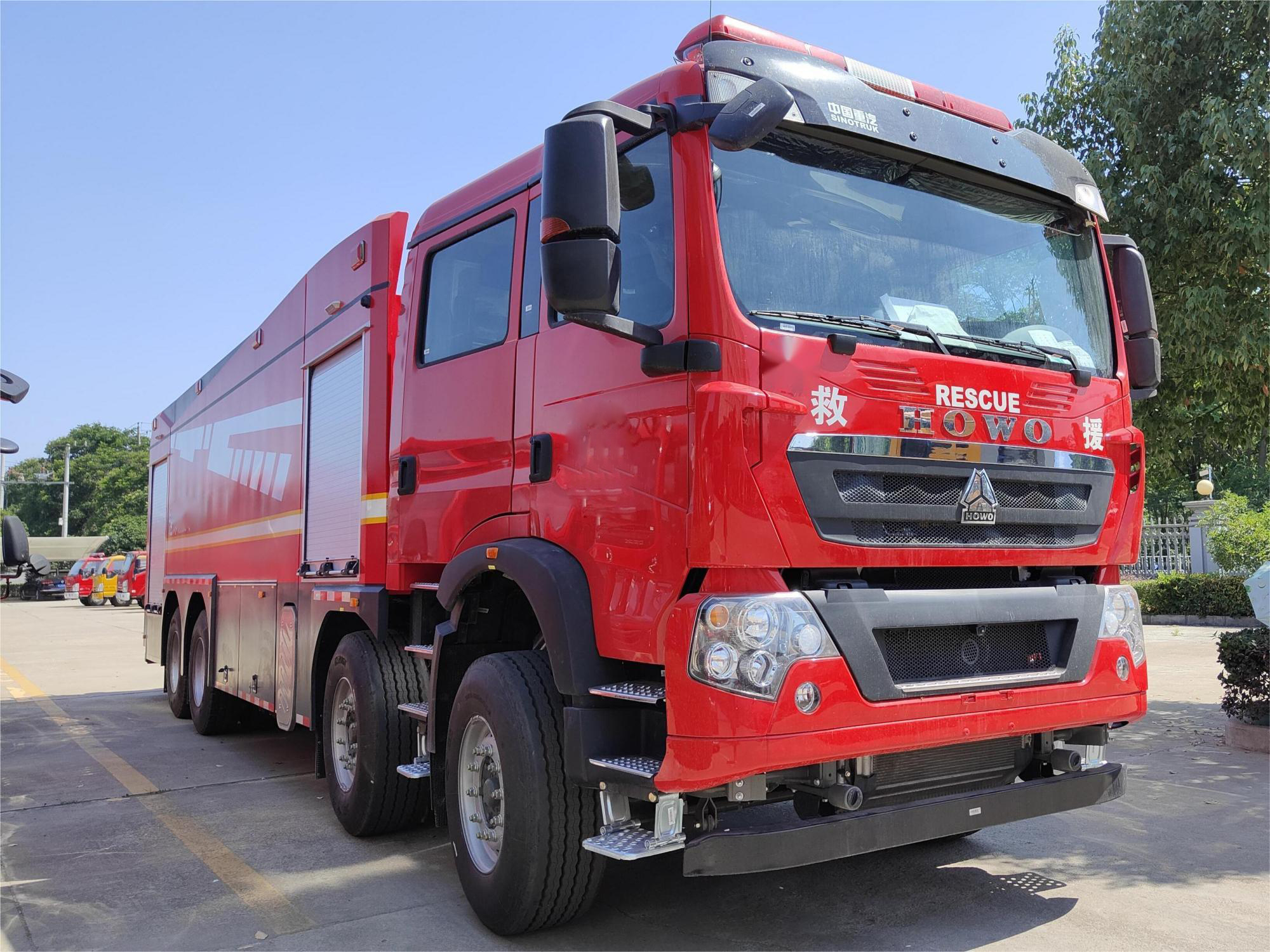 豪沃18噸水罐消防車(chē)